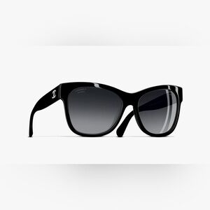 Chanel Black Square Sunglasses